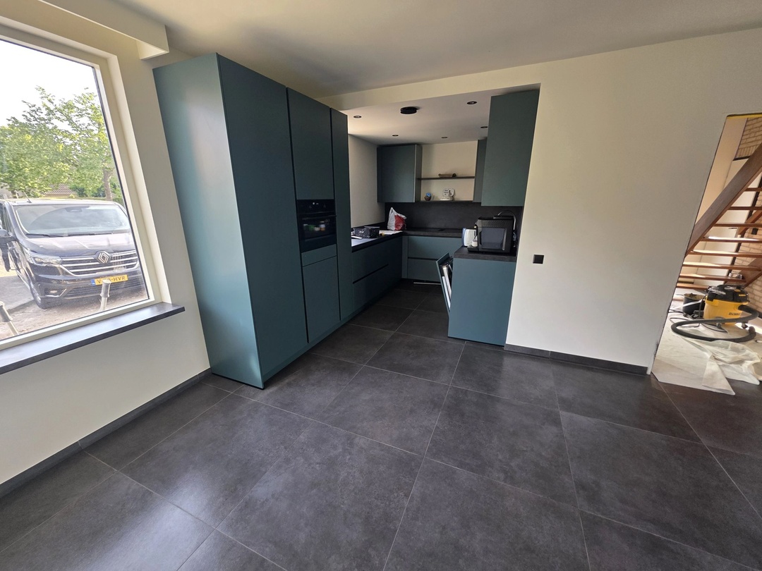 Aanbouw met keuken