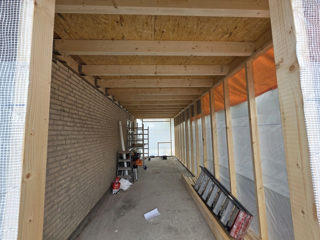 Aanbouw met keuken