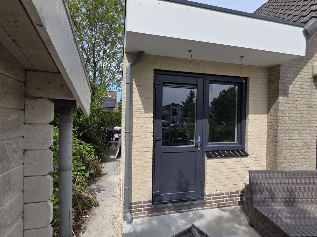 Aanbouw met keuken